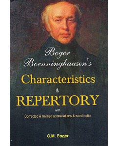 Boenninghausen's Characteristics and Repertory